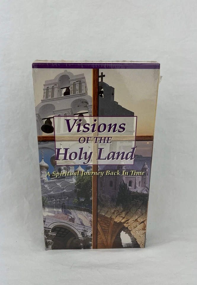 1995 Visions Of The Holy Land Sealed VHS A Spiritual Journey Back In Time - Image 2 of 4