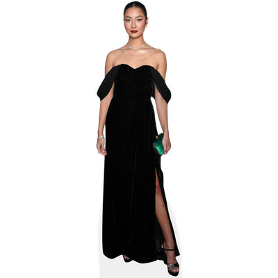 Adeline Rudolph (schwarzes Kleid) Minigröße Cutout