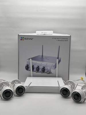 EZVIZ Überwachungskamera Set 4x FHD Wi-Fi Cameras + Wireless NVR CS-X5C-8