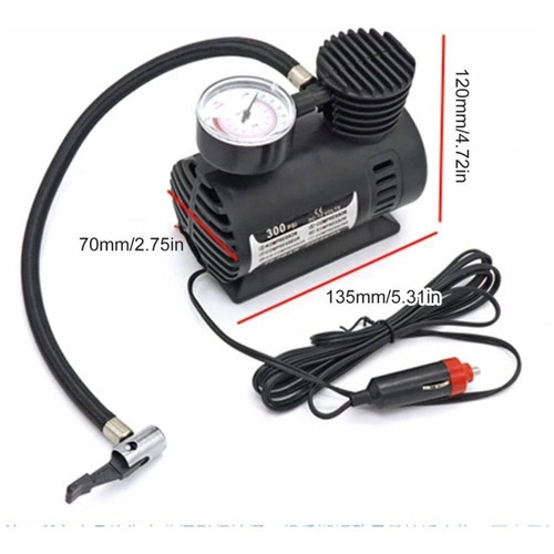 Compressore portatile 12V pompa elettrica per gomme auto - Imagen 4 de 5