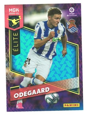 2020-21 Panini MGK Mega Cracks La Liga Real Sociedad Elite Martin Odegaard