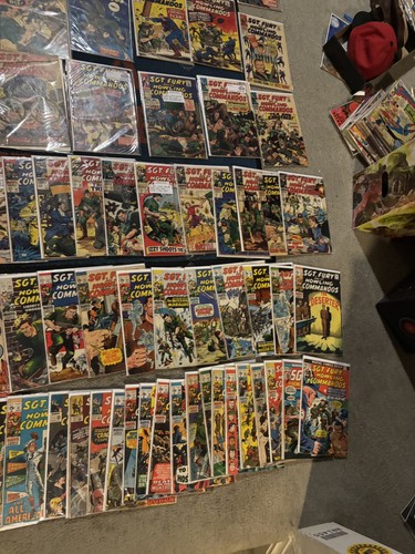Sgt. Fury and his Howling Commandos Lot 65 Silber Bronzezeit Marvel Comics - Bild 8 von 10