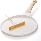 Nonstick 10-Inch Crepe Pan Detachable Handle Ceramic Coating PFOA-Free