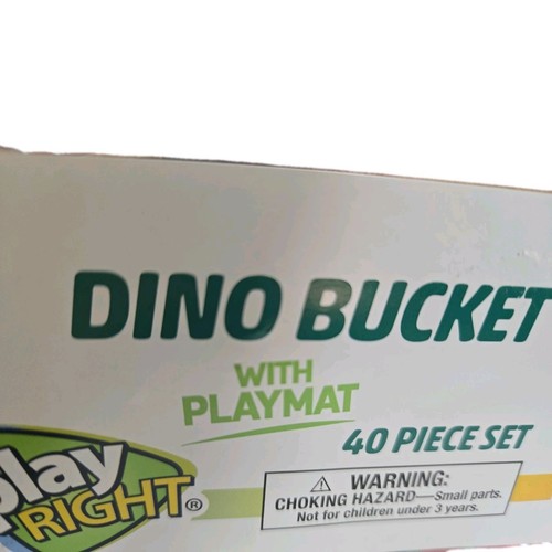 Dino Playset 40 Dinosaurs Piece Set Sealed In Box Dinosaur New Play Right - Picture 6 of 7