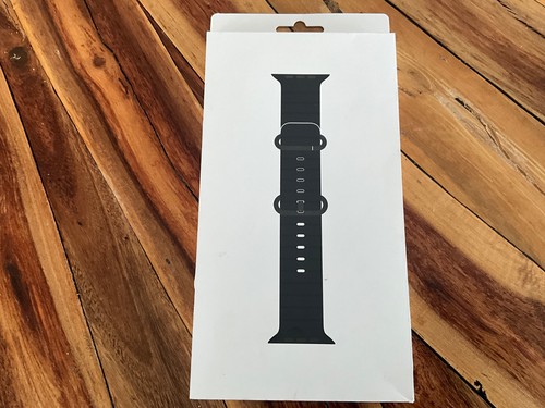 Bracelet Apple Watch Ocean (49 mm) taille unique Ultra 2 noir titane neuf d'origine. MYPD3AM/A