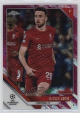 2021-22 Topps Chrome UCL Pink Mini-Diamond Refractor /175 Diogo Jota #180
