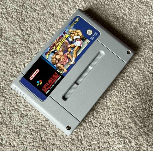 Street Fighter 2 Turbo - SNES - Super Nintendo + Protector - Picture 8 of 15