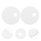 2 Pair Bathroom Fixture Hardware Parts Toilet Bolt Cap Decoration
