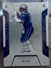 2003 Fleer Flair - Tom Brady #61 HOF bound *MINT*