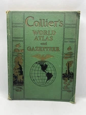 Collier's World Atlas and Gazetteer Progress Maps