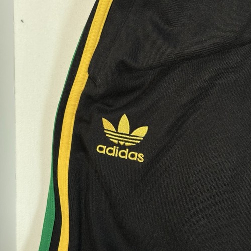 RARE Adidas Vintage Retro Track Pants KJ Kingston Bottoms XL Rasta Jamaica 2006 - Picture 9 of 16