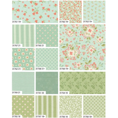 Sunbonnet Charm Pack by My Sew Quilty Life for Moda Fabrics - Picture 3 of 3