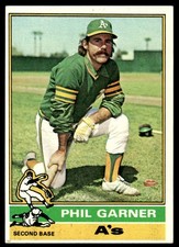 1976 Topps Phil Garner Oakland Athletics #57