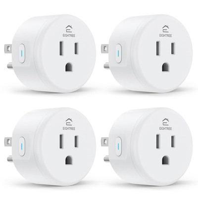 Smart Plug, Wifi Outlet Works with Alexa & Google Home, Smart Home Socket with R