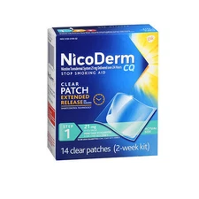 Nicoderm Cq Step 1 Clear Patches 21 mg Box Of 1 By Nicoderm Cq