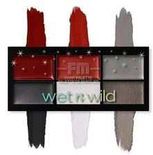 Wet N Wild Fantasy Makers Face & Body Paint Palette - Smokey (Red, Gray, Black)