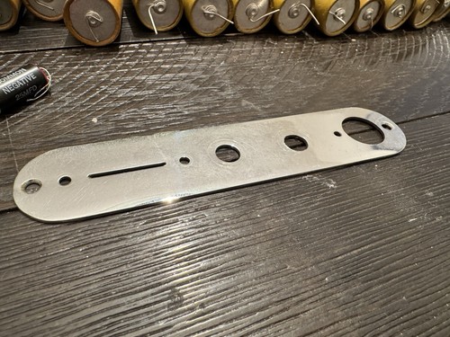 1970s Fender Telecaster Guitar Control Plate 70's - Picture 3 of 6
