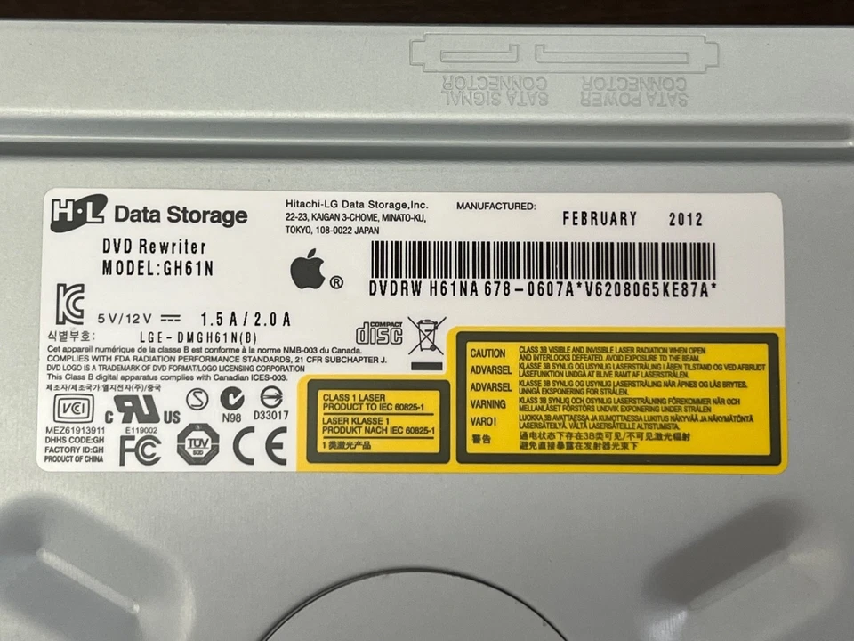 Mac Pro CD/DVD Optical Multi Drive SATA - Image 2 of 4
