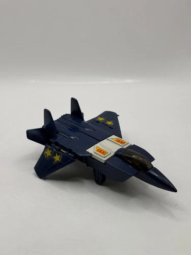 1985 Bandai Gobots Blue Leader 1 Transforming robot MR-25 Jet Plane Vintage