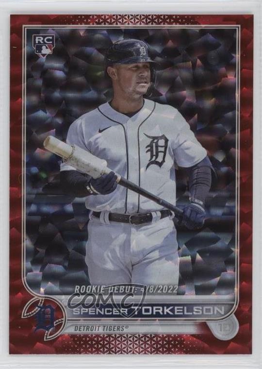 2022 Topps Update Rookie Debut Red Foil /199 Spencer Torkelson #US79 Rookie RC