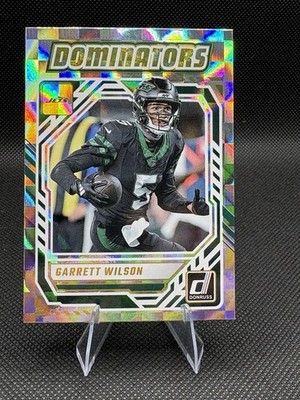 2025 Panini Donruss Garrett Wilson Dominators Insert Card #DOM-GWN - Jets