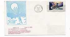 D82186 Scientific Balloon Jet Propulsion Lab. California Spacecover USA 1975