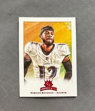 2021 Chronicles Rashod Bateman Red Foil 030/199 Gridiron Kings RC Ravens #GK-28