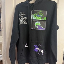 Nightmare Before Christmas Men  s Hoodie Large
