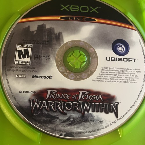 Prince of Persia: Warrior Within (Microsoft Xbox, 2004) Tested. Ships Fast! - Picture 4 of 7