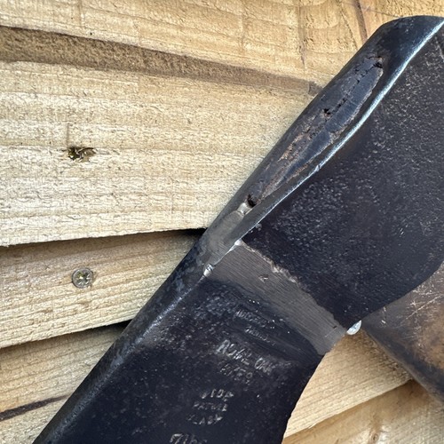 Vintage Whitehouse Royal Oak 7lbs Axe - Repaired In Past - Picture 3 of 15
