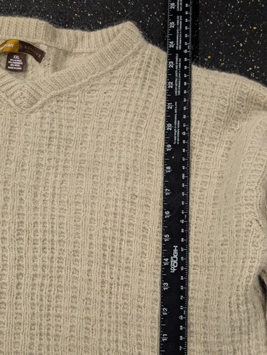 VINTAGE The Territory Ahead Reserve Pullover Alpaka Kaschmir Wolle Gr. 2XL - Bild 12 von 14