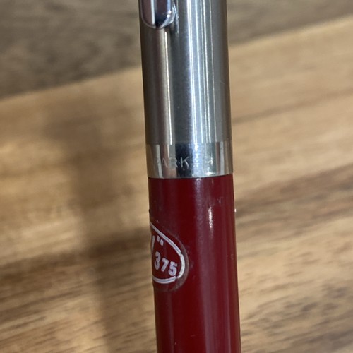PARKER 21 TWIST ACTION PENCIL WITH CHROME CAP BURGUNDY BARREL WORKS - Picture 6 of 8