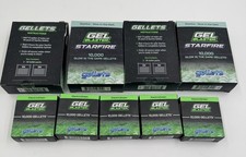 9x Gel Blaster Starfire Glow in the Dark Gellets 10k Per Package 90k Total Mixed