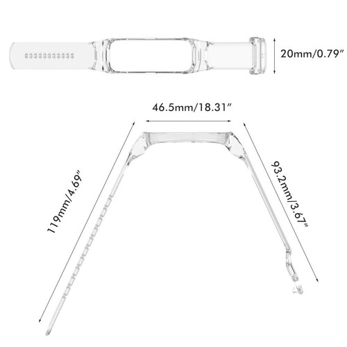 `Ersatzarmbänder Kompatibel Mit Fit2 Sm-R220 Smart Bands Wat - Photo 2/8