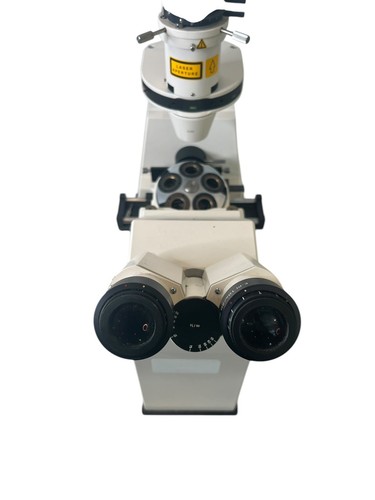 Carl Zeiss Axiovert 100 M HAL100 Microscope - Mostly Complete, Missing Few Parts - Picture 7 of 17