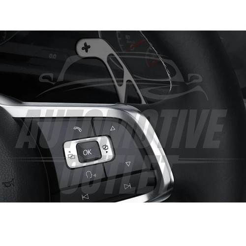 1 Par Paleta Cambio Extensiones Desplazadores Negro Para VW Golf 7 MK7 7.5 VII - Bild 14 von 15