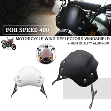 Motorcycle Windscreen Windshield For Speed400 Speed 400 Scrambler 400X  2024