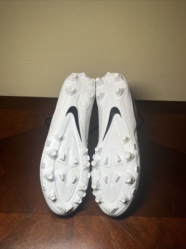 Mens Nike Alpha Huarache 7 Varsity LAX White Mid Lacrosse shoe/cleat Sz 8.5 NWOT - Picture 8 of 8