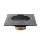  Stainless Steel Drain Filter Shower Hair Catcher Square Strainer