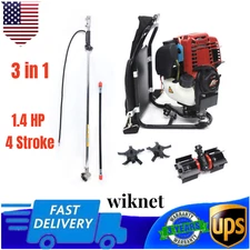 GX35 Lawn Mower 3 In 1 Grass Cutter 4 Stroke Brush Cutter Hedge Trimmer Pruning