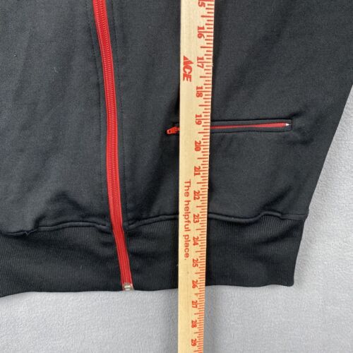Chaqueta de pista Ipath para hombre mediana negra con cremallera completa Jamaica Rasta de colección - Imagen 6 de 10