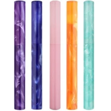 Majohn N6 Acrylic Glass Dip Pen & EF Bent Nib Fountain Pen Dual-Use Ink Pen