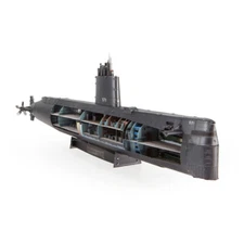 Fascinations Premium Series USS NAUTILUS Submarine Ship Metal Earth 3D Model Kit