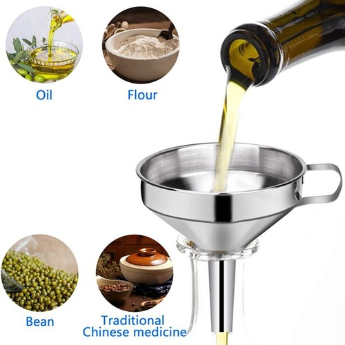 Grade Kitchen Oil Dispenser Kitchen Tools Funnel Filter Strainer Filter Screen - Picture 6 of 12