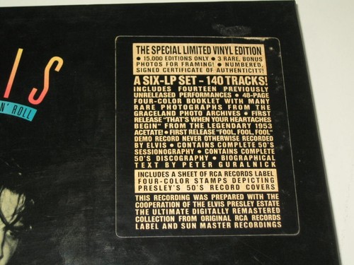 6 LP-Box Elvis Presley: The Complete 50's Masters (1992 BMG Germany --Limited-) - Bild 5 von 24