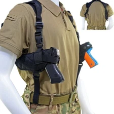 Tactical Left Right Hand Concealment Under Arm Double Draw Shoulder Gun Holster