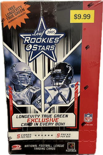 2005 Leaf Rookies and Stars Factory Sealed Blaster Box-Aaron Rodgers Rookie Year - Picture 2 of 6