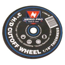 Neiko Pro Heavy Duty Cut Off Wheel 3" x 1/16"