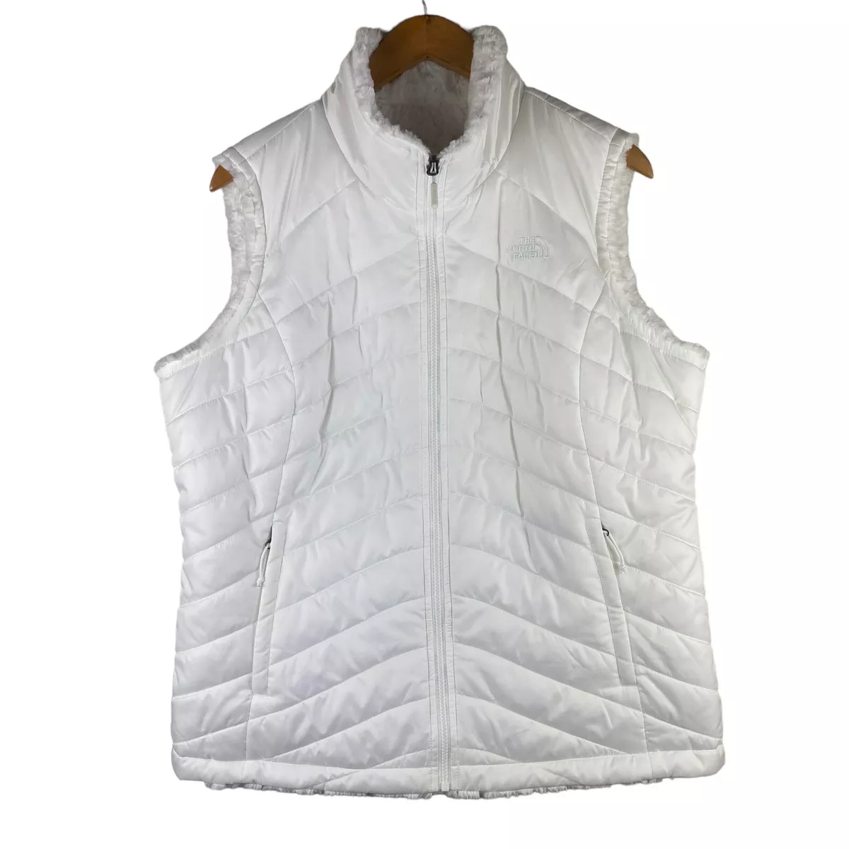 Womens north face shop reversible vest