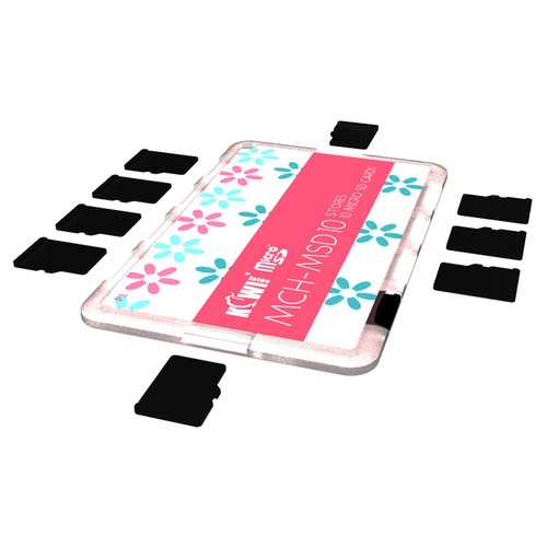 10 Slots Ultra Silm TF Micro SD MSD MicroSD Card Wallet Case Holder Storage Box - Picture 10 of 15
